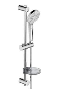 Ideal Standard Idealrain Evo Jet - Duschkopfset, 3 Strahlen, Stange Und Schlauch, Chrom B2620AA