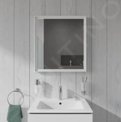 Duravit L-Cube - Spiegel 700x650 Mm, Mit LED-Beleuchtung LC7380000000000 -Hansgrohe Shop 0a4da43ff9154fe4f83253ab