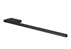 Laufen Lani - Handtuchhalter, Länge 35 Mm, Schwarz Matt H4931204500001