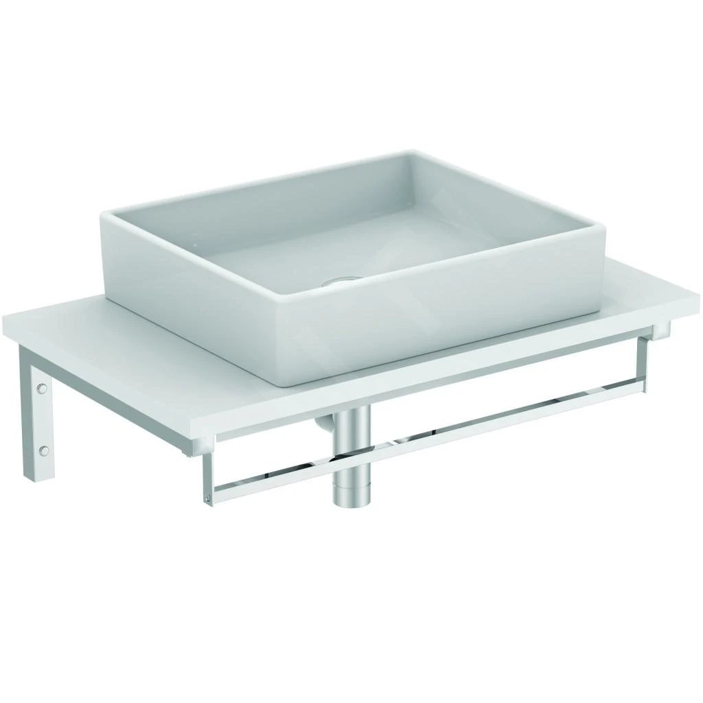 Ideal Standard Softmood - Konsolenträger 730 X 200 X 415 Mm, Chrom T783867 5 Ideal Standard Softmood - Konsolenträger 730 X 200 X 415 Mm, Chrom T783867 – Bild 3