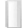 Hansgrohe XtraStoris Individual - Wandnische Mit Designrahmen, 300x150x100 Mm, Weiß Matt/Edelstahl Gebürstet 56096800 -Hansgrohe Shop 17d5a7923101062c185152a7
