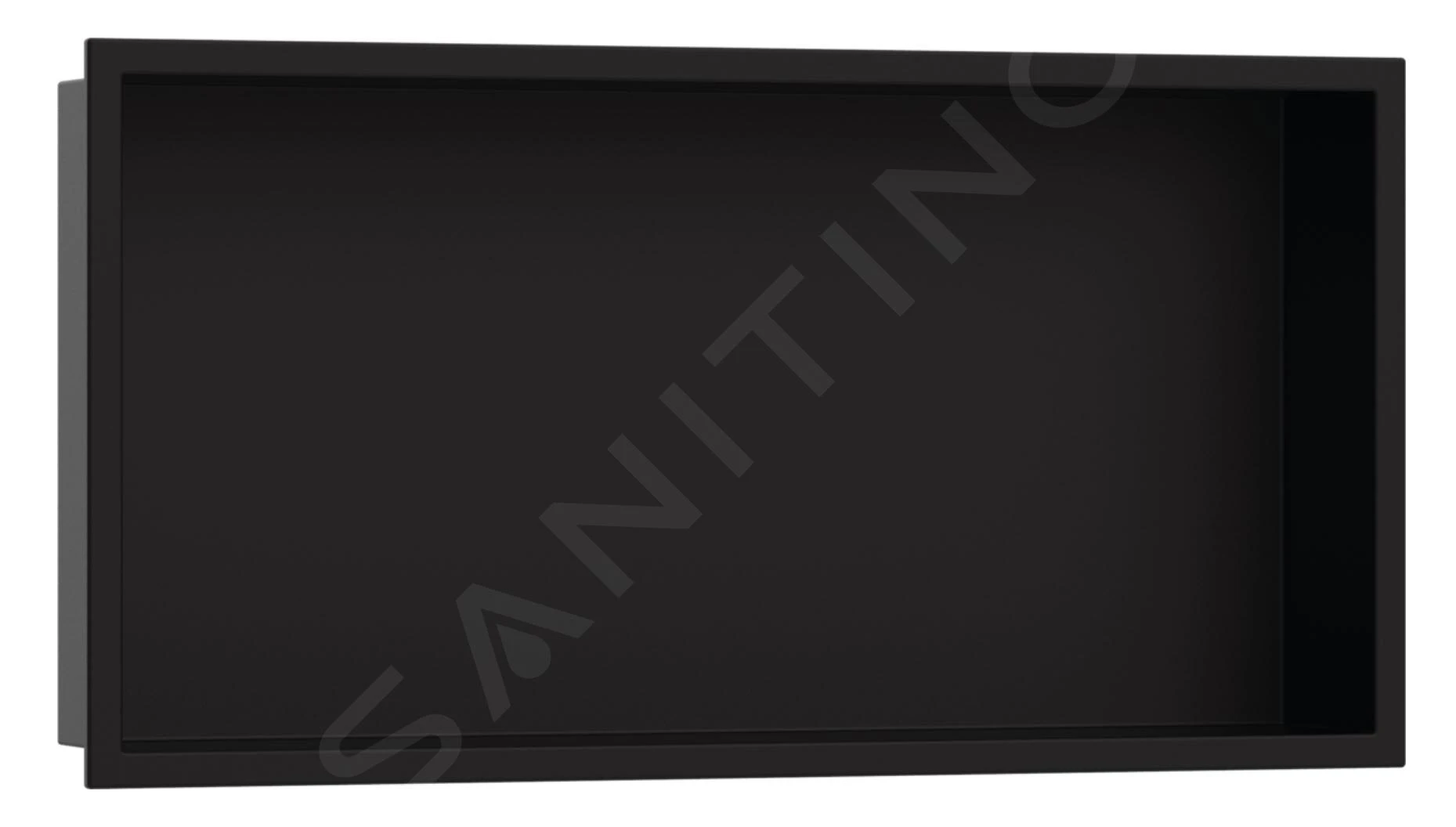 Hansgrohe XtraStoris Original - Wandnische Mit Rahmen, 300x600x100 Mm, Schwarz Matt 56064670 3 Hansgrohe XtraStoris Original - Wandnische Mit Rahmen, 300x600x100 Mm, Schwarz Matt 56064670