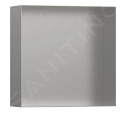 Hansgrohe XtraStoris Minimalistic - Wandnische, 300x300x100 Mm, Edelstahl Gebürstet 56073800