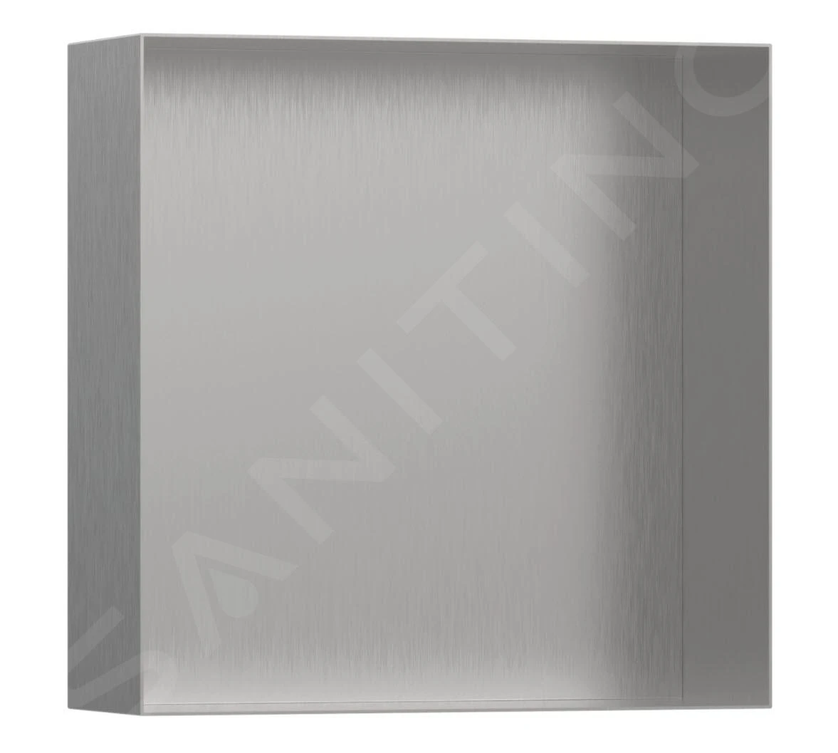 Hansgrohe XtraStoris Minimalistic - Wandnische, 300x300x100 Mm, Edelstahl Gebürstet 56073800 3 Hansgrohe XtraStoris Minimalistic - Wandnische, 300x300x100 Mm, Edelstahl Gebürstet 56073800