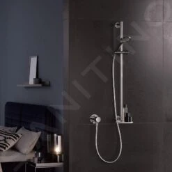 Keuco IXMO - Set Brause Solo, Stange, Halter Und Schlauch, Chrom/weiß 59587010901 -Hansgrohe Shop 2e42e18461604b8adab0d55e