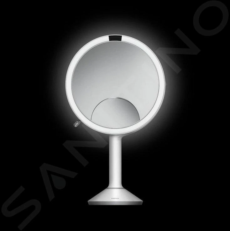 Simplehuman Kosmetikspiegel - Schminkspiegel Mit LED Beleuchtung, Weiß ST3038 12 Simplehuman Kosmetikspiegel - Schminkspiegel Mit LED Beleuchtung, Weiß ST3038 – Bild 10