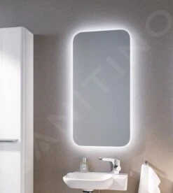 Geberit MyDay - Spiegel Mit LED-Beleuchtung Und Heizung, 400x800 Mm 824340000 -Hansgrohe Shop 3967edbf38bb3723403934a0