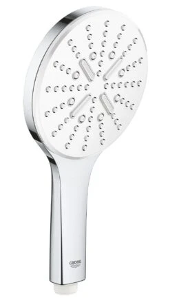 Grohe Rainshower SmartActive - Handbrause 130 9,5 L/min, 3 Strahlarten, Moon White 26574LS0