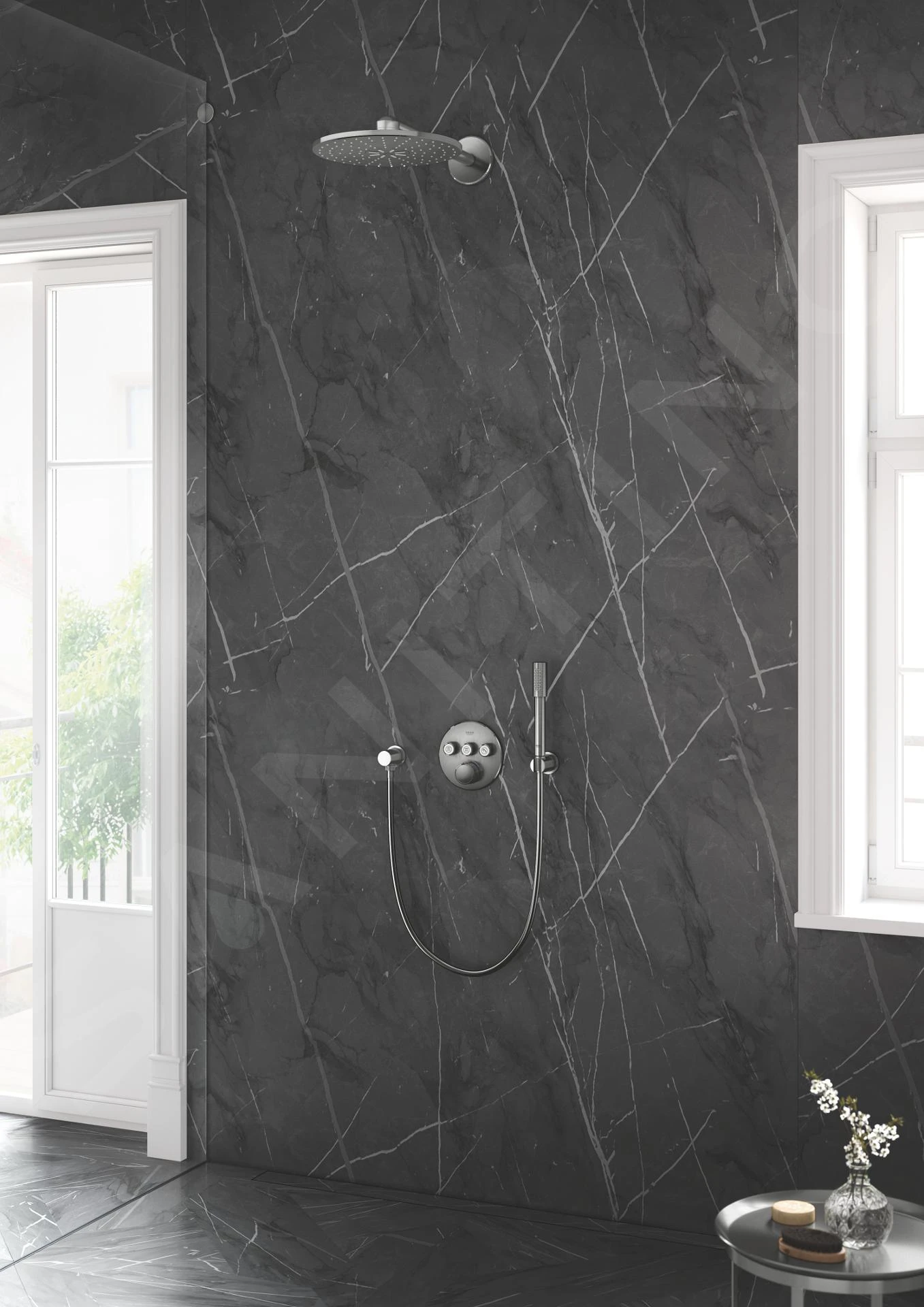 Grohe Sena - Duschkopf Stick, SuperSteel 26465DC0 5 Grohe Sena - Duschkopf Stick, SuperSteel 26465DC0 – Bild 3