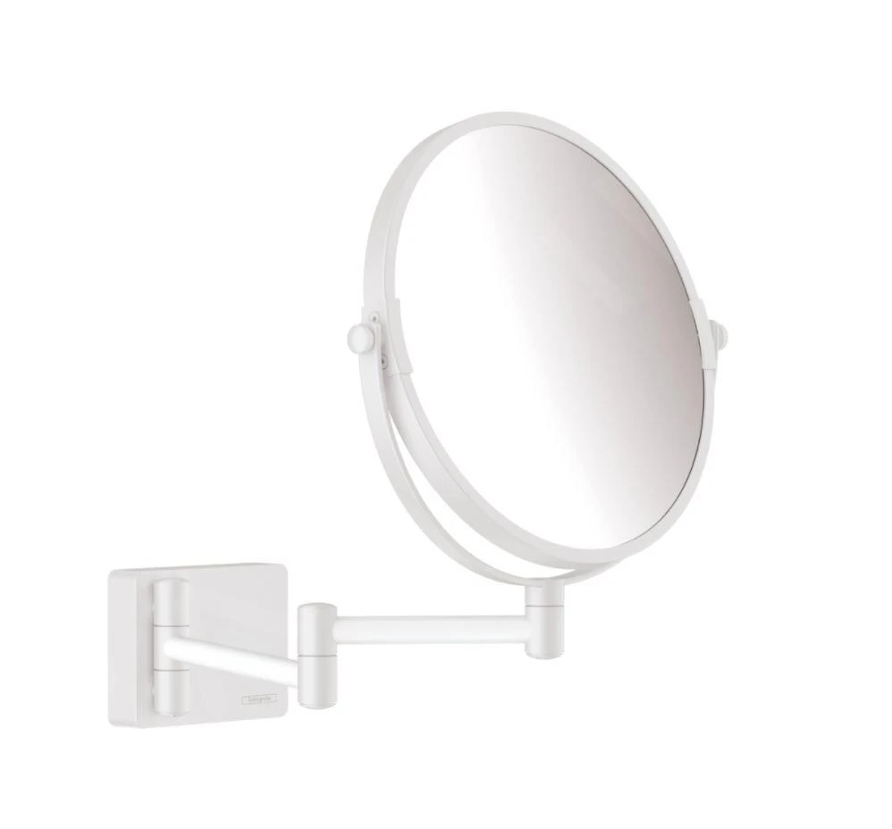 Hansgrohe AddStoris - Wand-Kosmetikspiegel, Weiß Matt 41791700 3 Hansgrohe AddStoris - Wand-Kosmetikspiegel, Weiß Matt 41791700