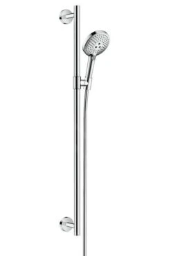 Hansgrohe Raindance Select S - Brausegarnitur 120 EcoSmart/Unica'Comfort 90, Weiß/Chrom 26323400