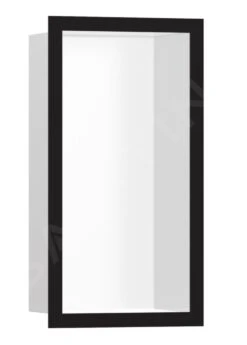 Hansgrohe XtraStoris Individual - Wandnische Mit Designrahmen, 300x150x100 Mm, Weiß Matt/schwarz Matt 56096670
