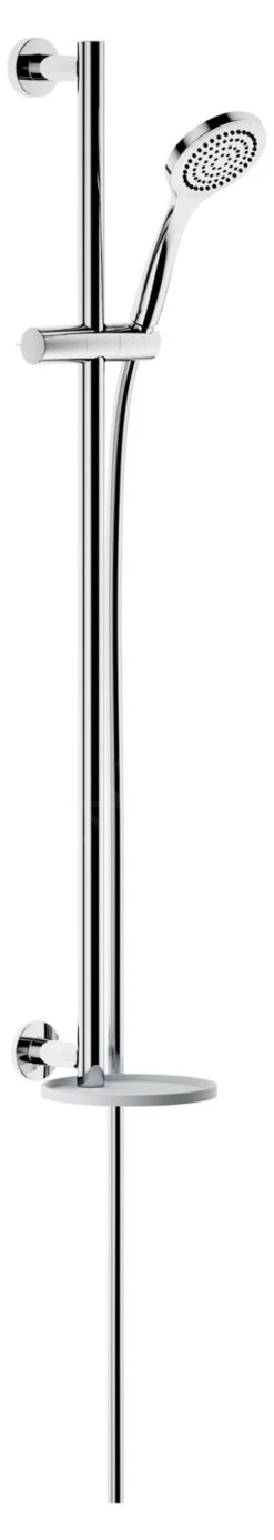 Keuco IXMO - Set Brause Solo, Stange, Halter Und Schlauch, Chrom/weiß 59587010901