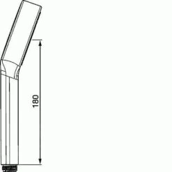 Hansa Basicjet - Handbrause, 1 Strahlart, Chrom 44610300 -Hansgrohe Shop 6d1da1680631bbc48d4c31ec