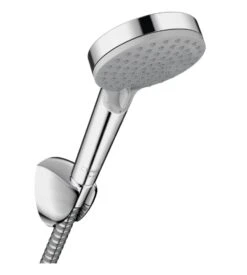 Hansgrohe Vernis Blend - Duschkopf-Set, 2 Strahlen, Stange Und Schlauch, EcoSmart, Verchromt 26278000