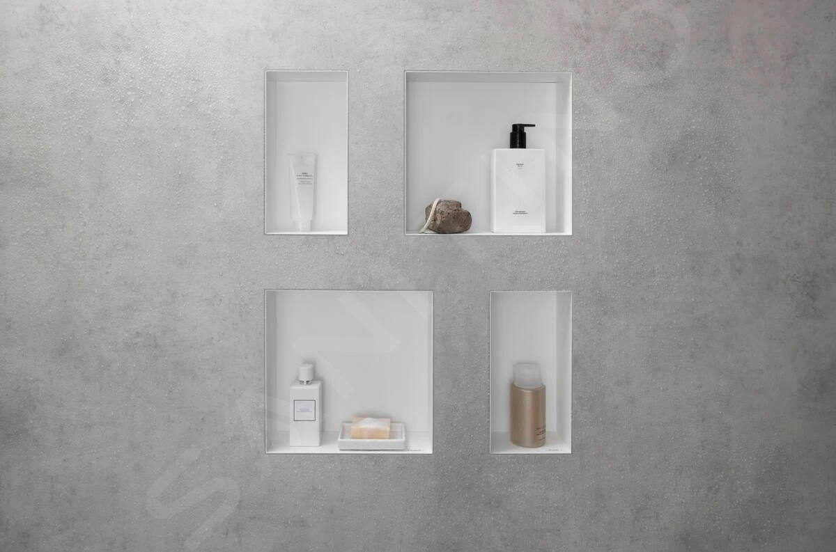 Hansgrohe XtraStoris Original - Wandnische Mit Rahmen, 300x150x100 Mm, Edelstahl 56057800 5 Hansgrohe XtraStoris Original - Wandnische Mit Rahmen, 300x150x100 Mm, Edelstahl 56057800 – Bild 3