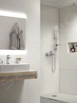 Ideal Standard Mirror&Light - Spiegel 800x700 Mm Mit Beidseitiger LED-Hintergrundbeleuchtung T3347BH -Hansgrohe Shop 9c061f4a0673b0c34526c7d8