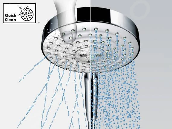 Hansgrohe Rainfinity - Duschkopfset 130, 3jet, Mit Stange Und Schlauch 1,25 M, Verchromt 26852000 6 Hansgrohe Rainfinity - Duschkopfset 130, 3jet, Mit Stange Und Schlauch 1,25 M, Verchromt 26852000 – Bild 4