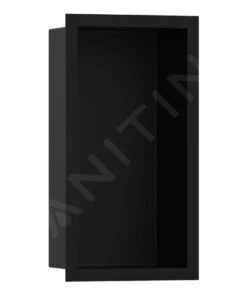 Hansgrohe Shop 4 Hansgrohe XtraStoris Individual - Wandnische Mit Designrahmen, 300x150x100 Mm, Schwarz Matt 56095670