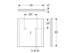 Geberit Option - Spiegel Mit LED Beleuchtung, 600x650 Mm 500.586.00.1 -Hansgrohe Shop c57b08da4ba2a874f81e8849