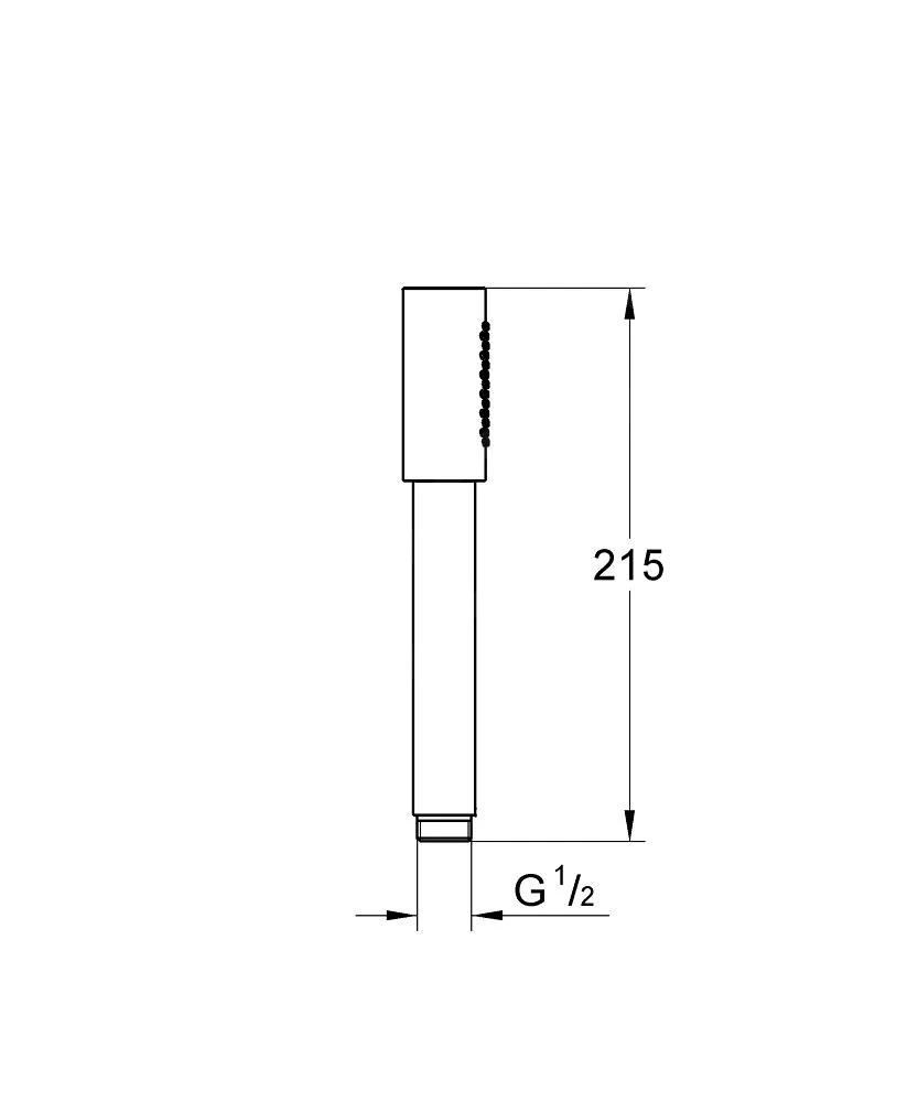 Grohe Sena - Duschkopf Stick, SuperSteel 26465DC0 4 Grohe Sena - Duschkopf Stick, SuperSteel 26465DC0 – Bild 2
