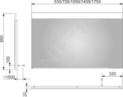 Keuco Edition 400 - Spiegel Mit LED-Beleuchtung, 709x650 Mm 11596171500 -Hansgrohe Shop d1f9503f48c156ce34d52f70 5