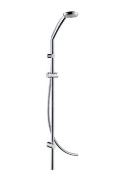 Hansgrohe Croma 100 - Set - Handbrause Multi 3jet + Wandstange Unica'Reno Lift 1,05 M, Verchromt 27791000
